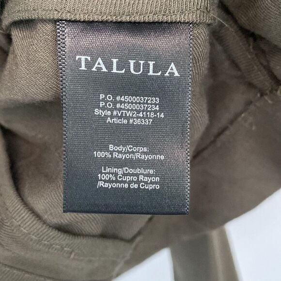 Talula Open Sweater Army Green Women’s Size 0 Aritzia Work wear - Picture 3 of 8